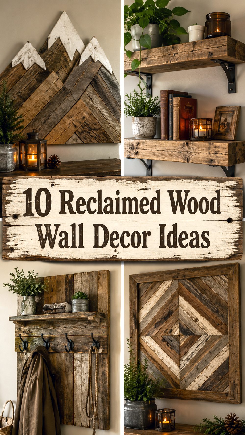 Reclaimed Wood Wall Decor Ideas