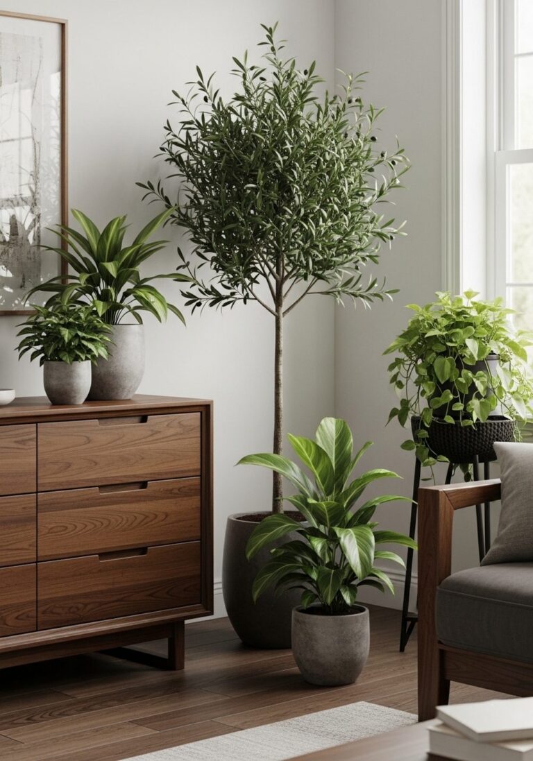 Bring in Greenery to Freshen the Room