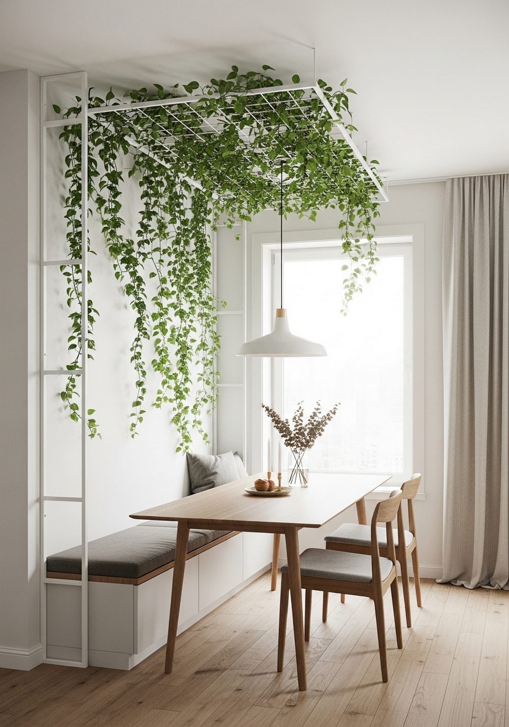 Ceiling Grid Green Canopy