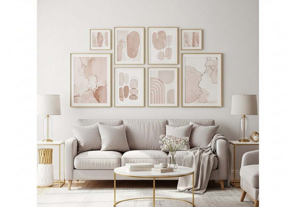 Gold Framed Wall Art Gallery