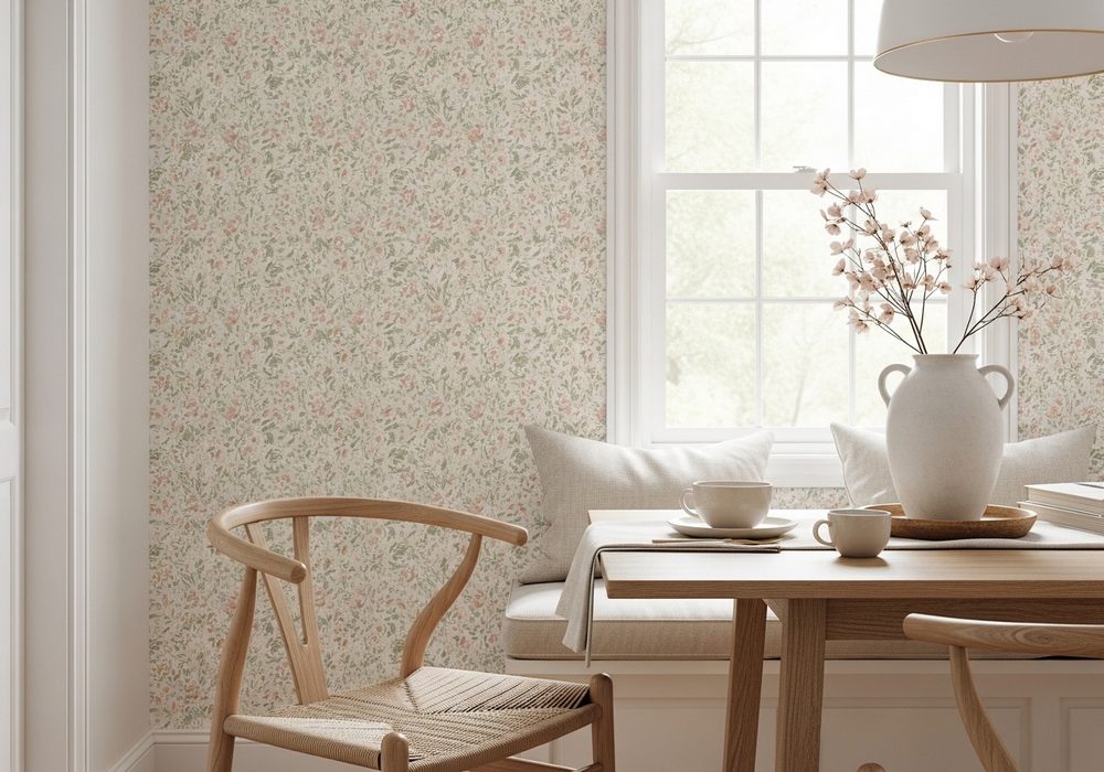 Mini Floral Wallpaper for Cozy Charm