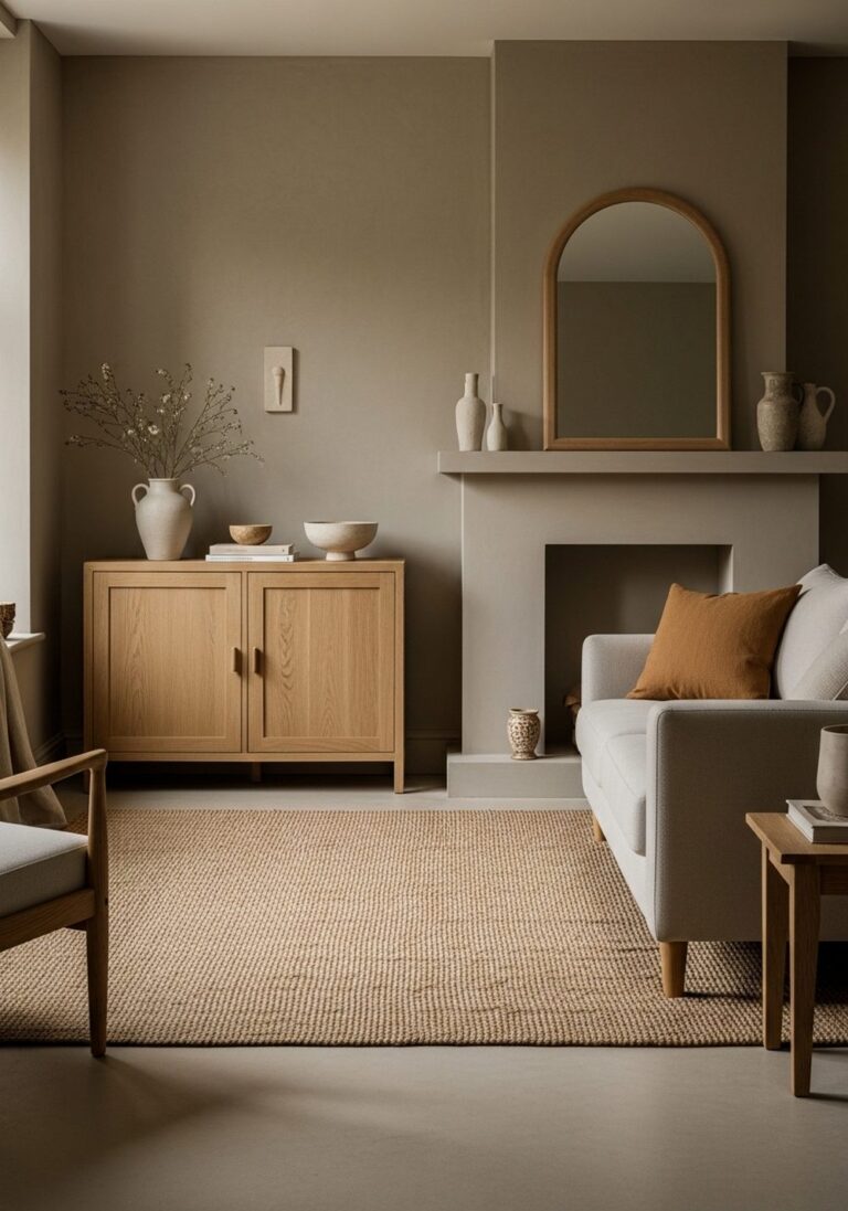 Natural Fiber Rug as the Grounding Layer