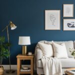 Petrol Blue Accent Wall