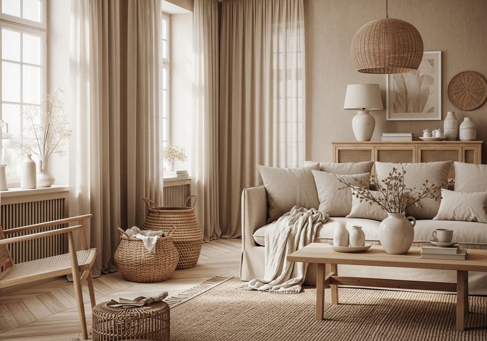 Sand Beige Sunwashed Serenity