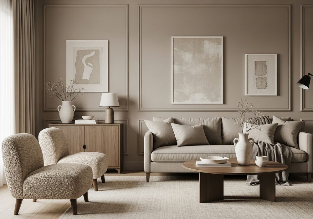 Soft Taupe Monochrome Comfort Zone