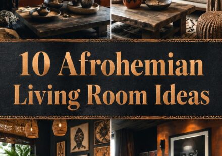 Afrohemian Living Room Ideas