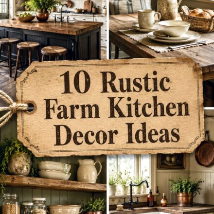 Rustic Farm Kitchen Decor Ideas