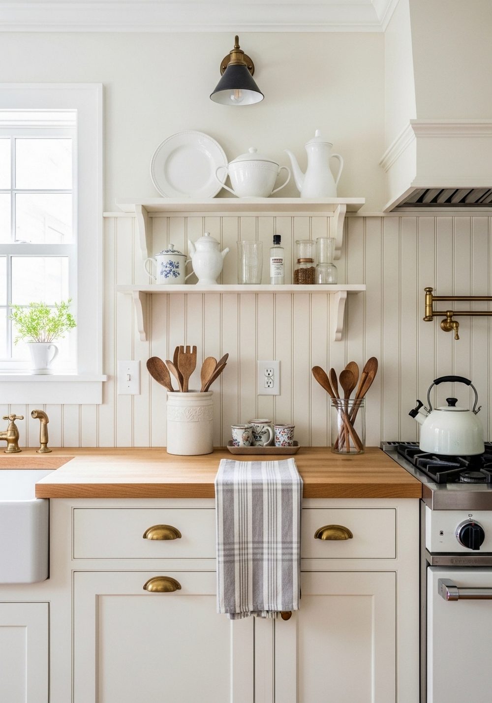 Beadboard Backsplash