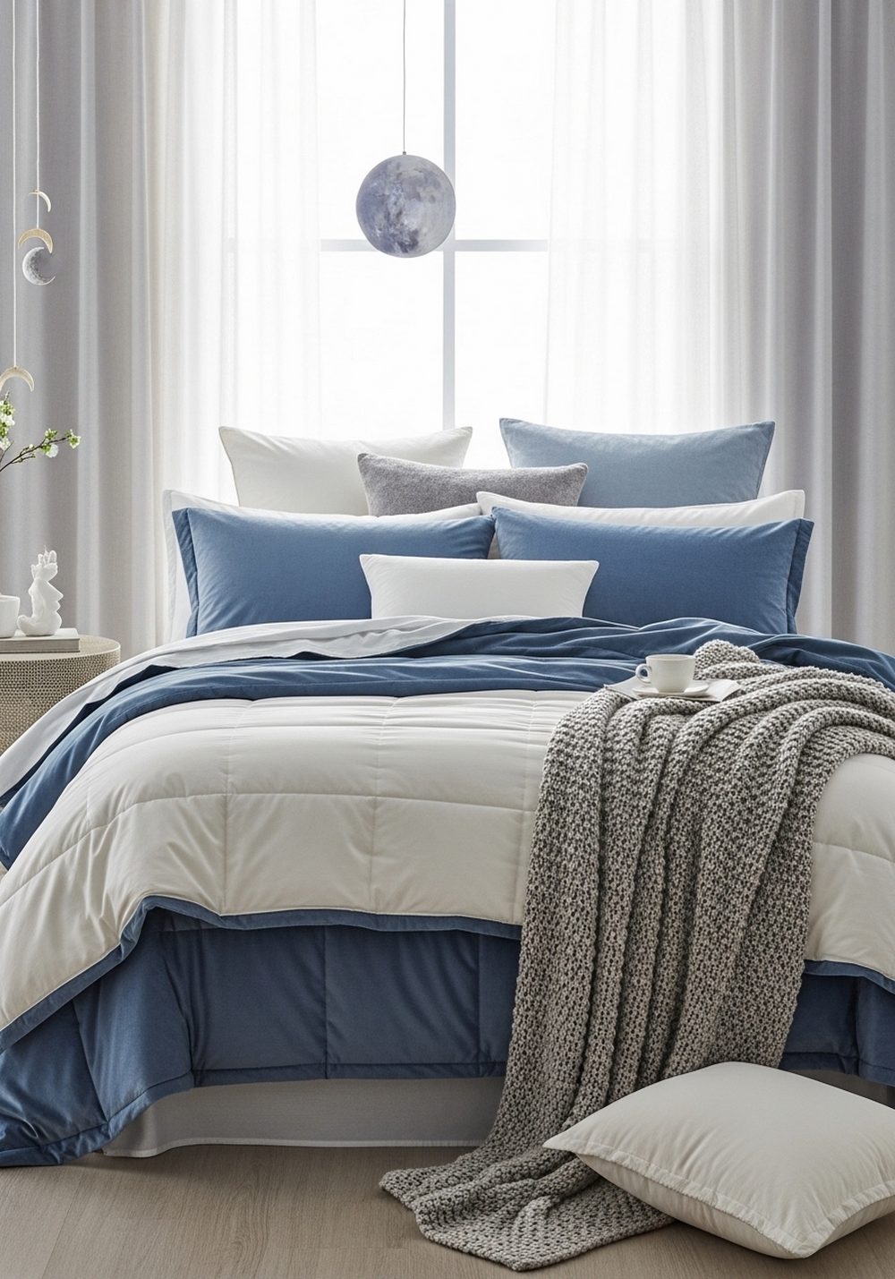 Cloud-Soft Celestial Bedding