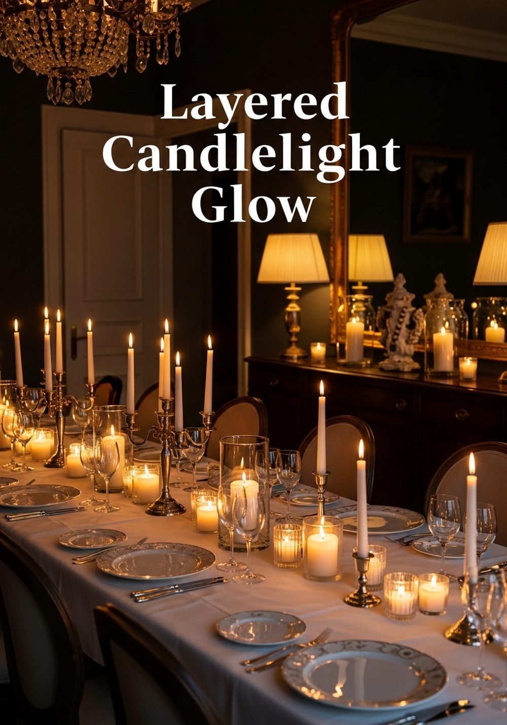 Layered Candlelight Glow