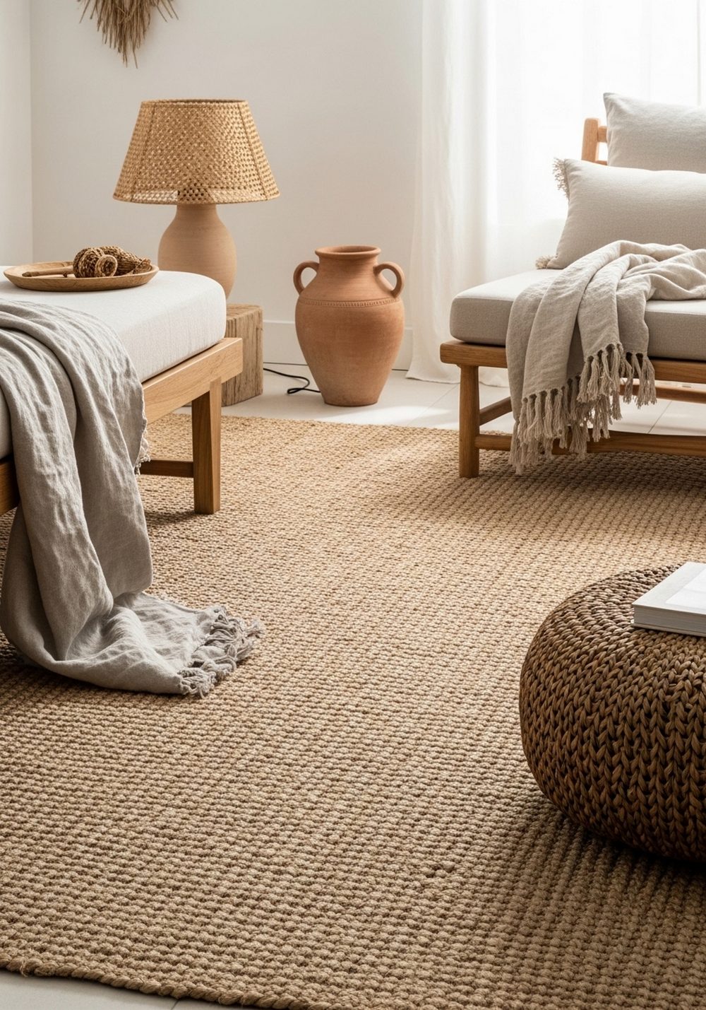 Relaxed Natural Fiber Rugs