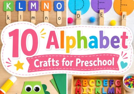 Alphabet Crafts for Preschool