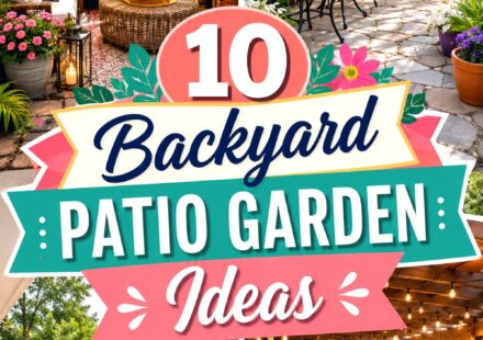 Backyard Patio Garden Ideas