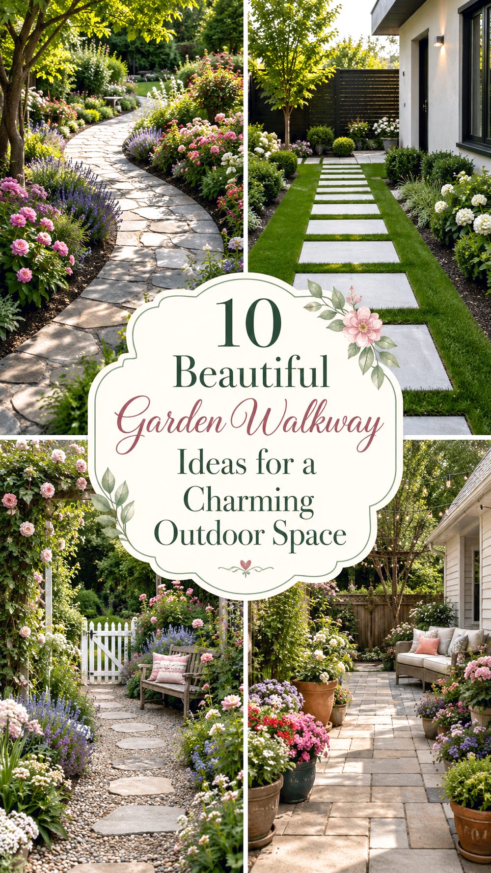 Beautiful Garden Walkway Ideas for a Charming Outdoor Space