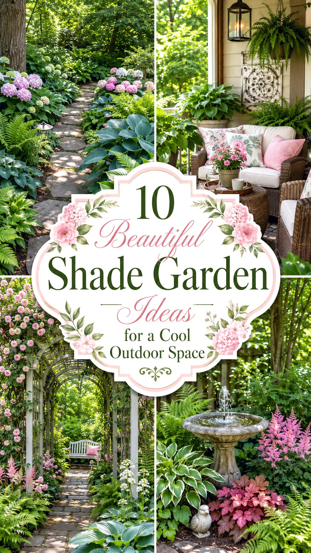 Beautiful Shade Garden Ideas for a Cool Outdoor Space