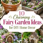 Charming Fairy Garden Ideas for DIY Home Decor