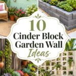 Cinder Block Garden Wall Ideas