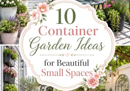 Container Garden Ideas for Beautiful Small Spaces