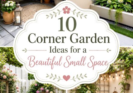 Corner Garden Ideas for a Beautiful Small Space
