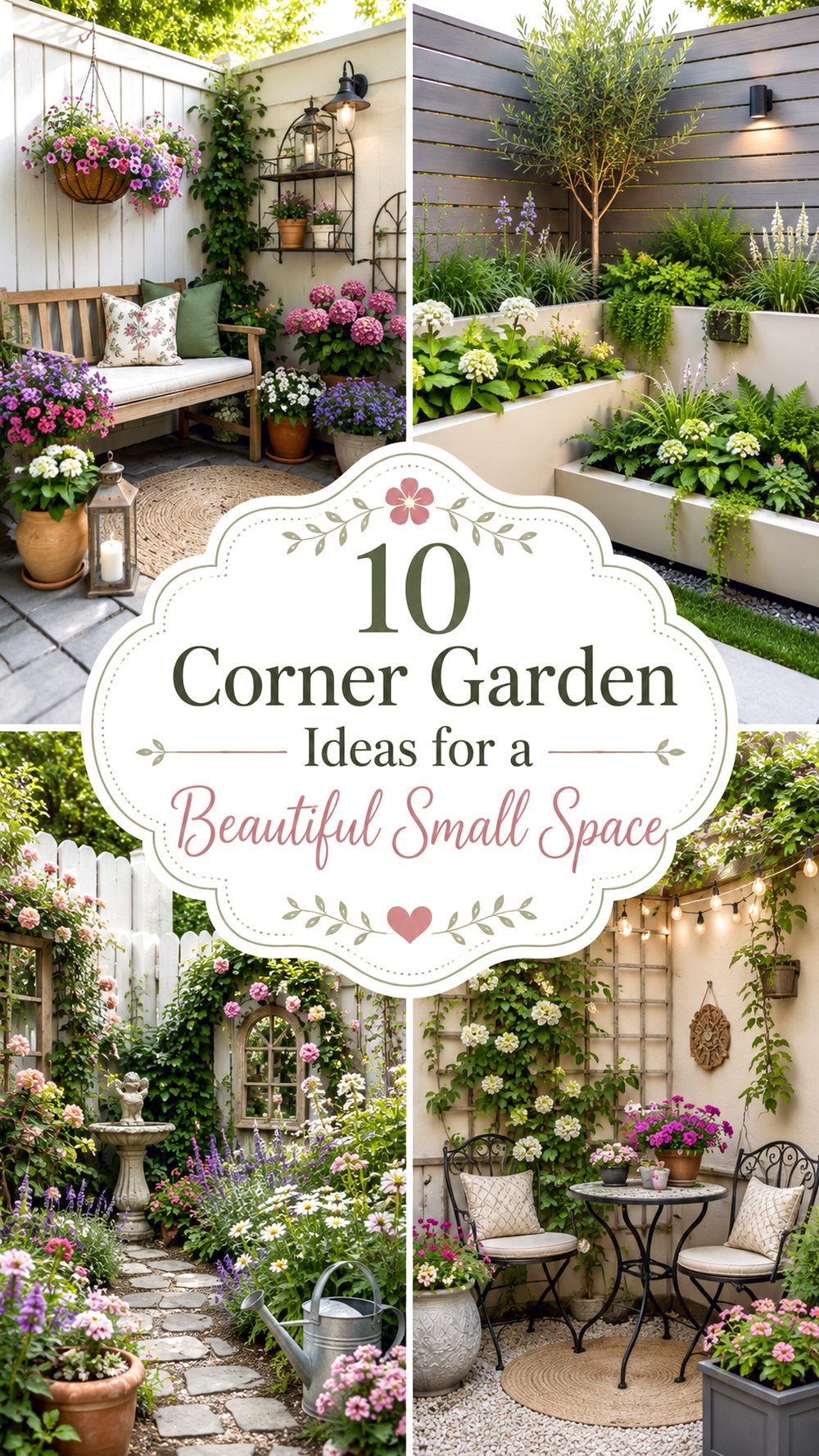 Corner Garden Ideas for a Beautiful Small Space