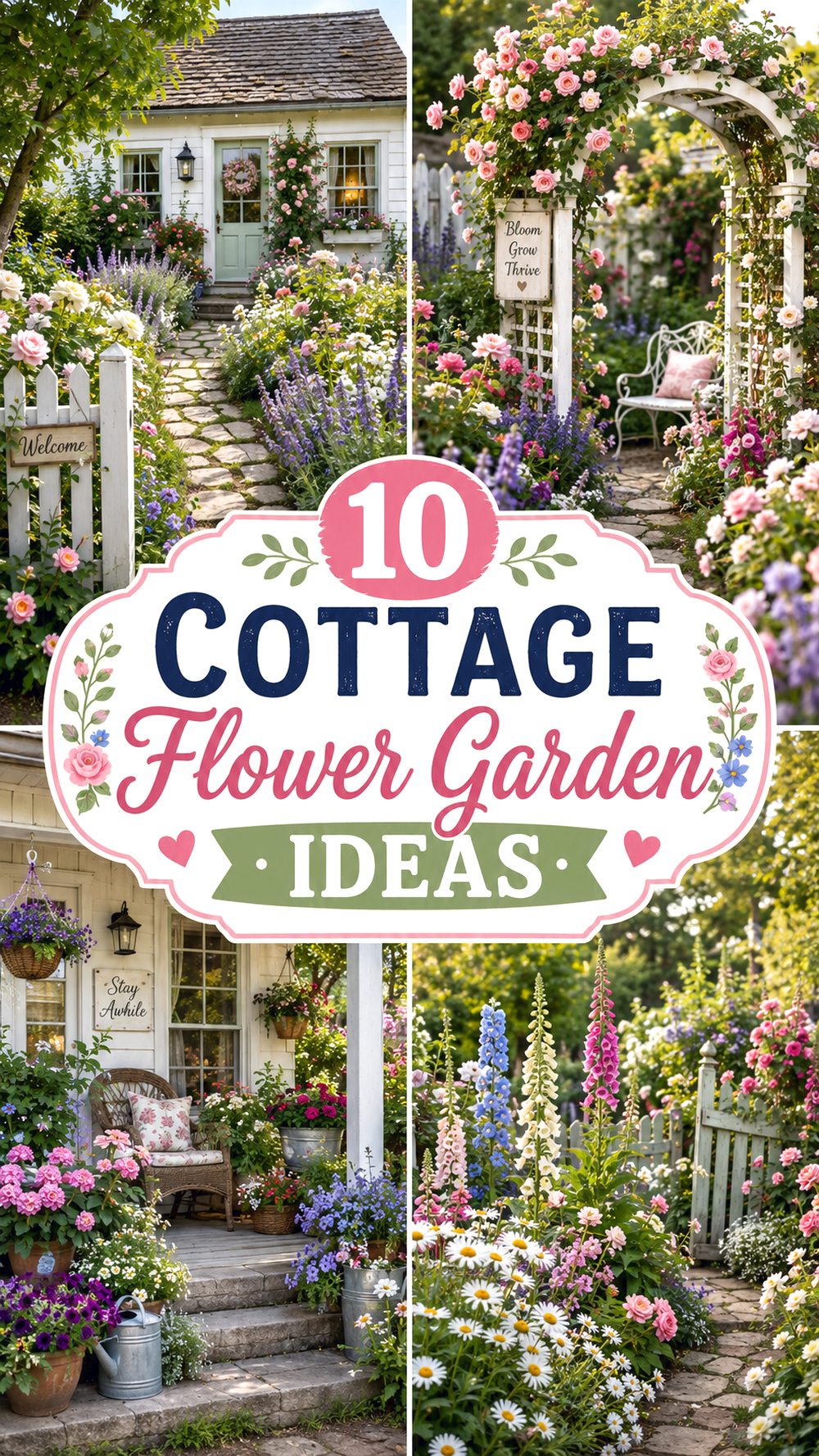 Cottage Flower Garden Ideas