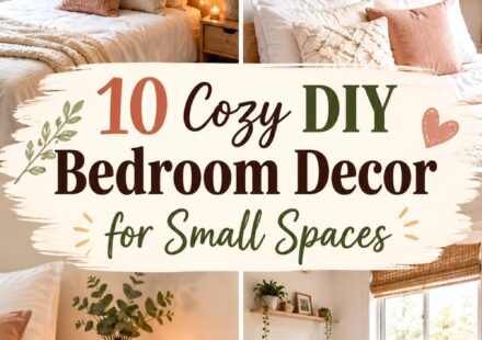 Cozy DIY Bedroom Decor for Small Spaces