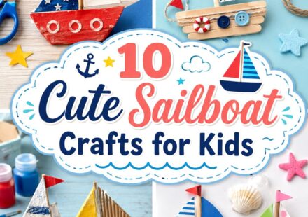 Cute Sailboat Crafts for Kids