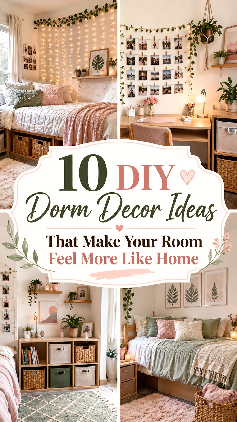 DIY Dorm Decor Ideas That Make Your Room Feel More Like Home