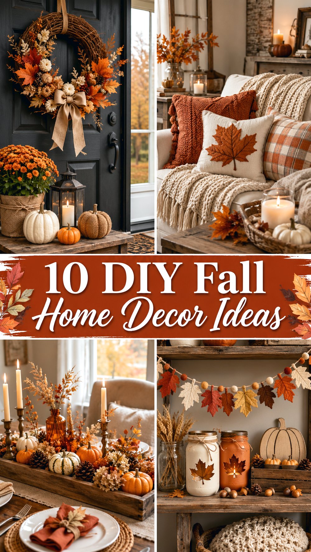 DIY Fall Home Decor Ideas