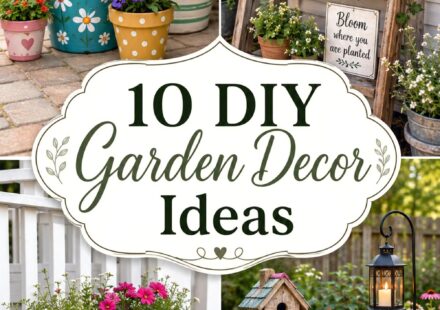 DIY Garden Decor Ideas