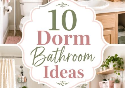Dorm Bathroom Ideas