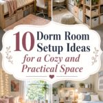 Dorm Room Setup Ideas for a Cozy and Practical Space