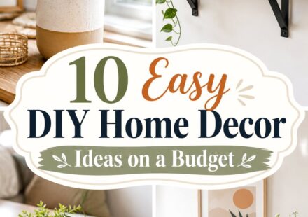 Easy DIY Home Decor Ideas on a Budget