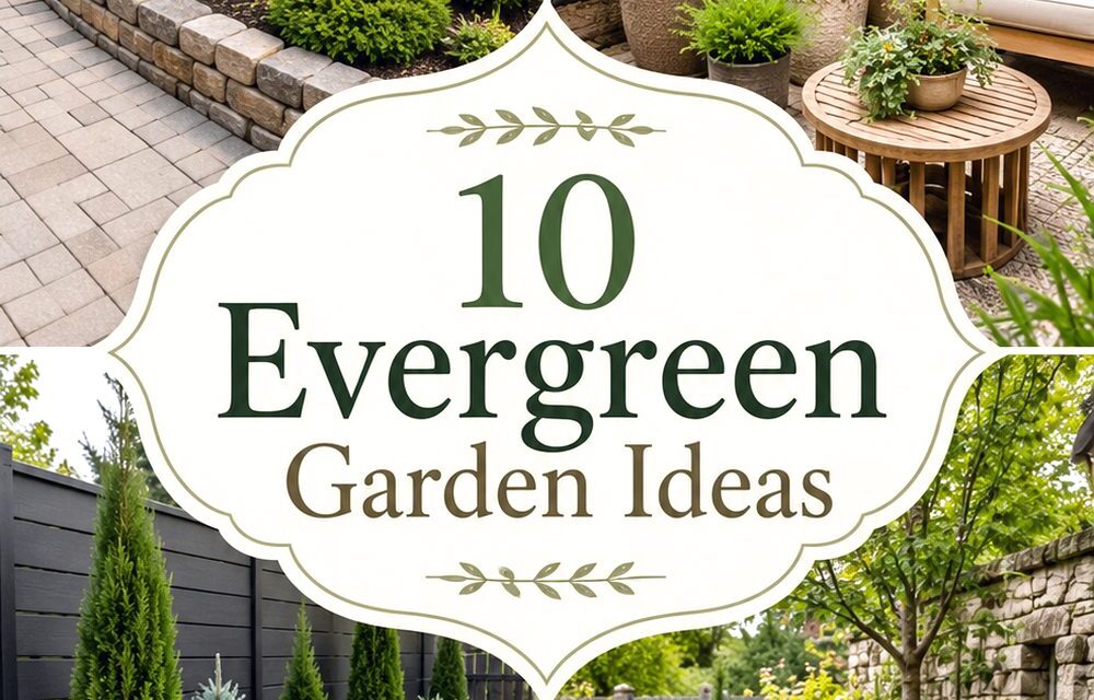 Evergreen Garden Ideas