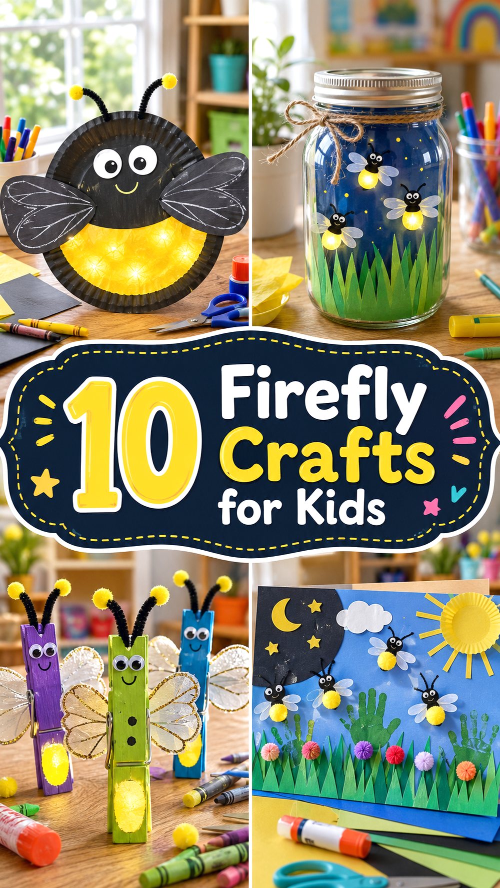 Firefly Crafts for Kids