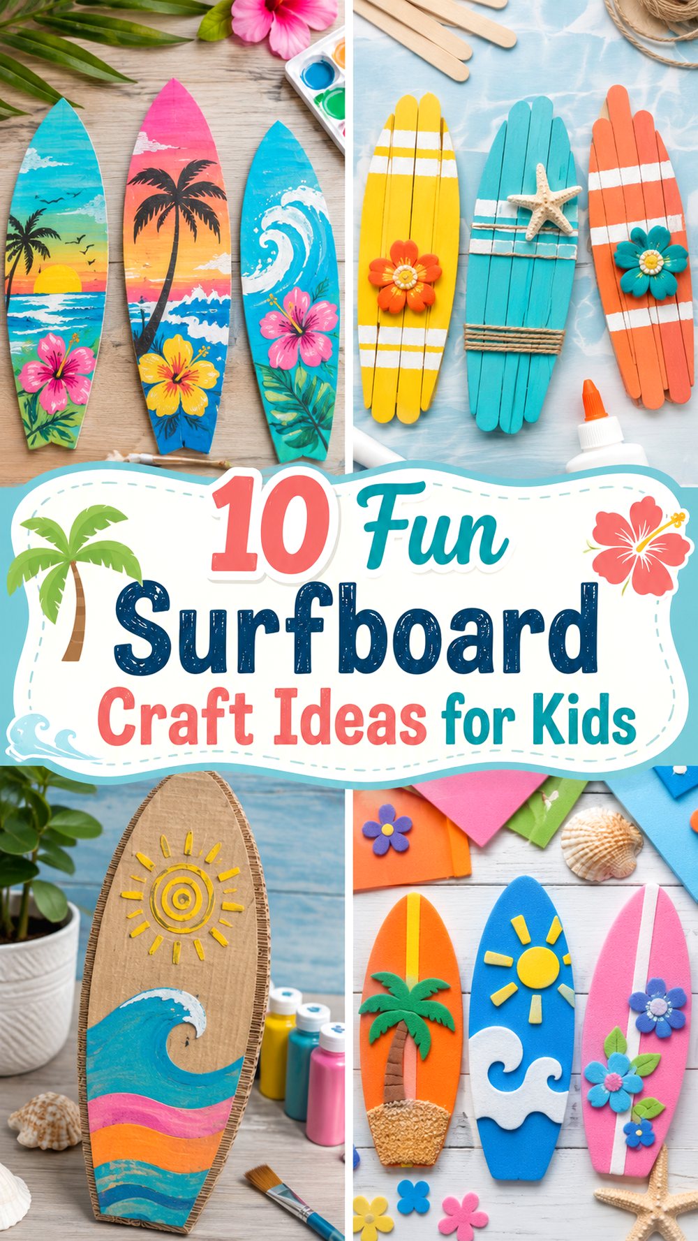 Fun Surfboard Craft Ideas for Kids
