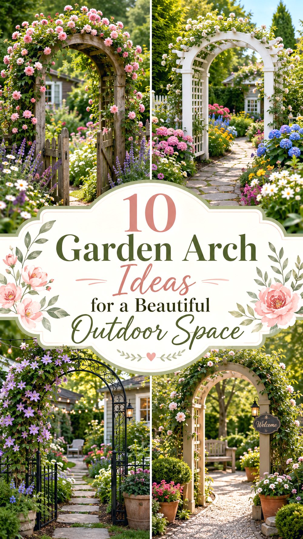 Garden Arch Ideas for a Beautiful Outdoor Space