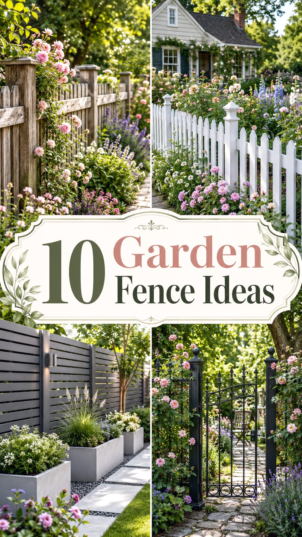 Garden Fence Ideas