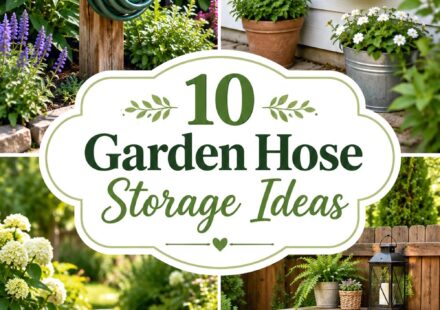 Garden Hose Storage Ideas