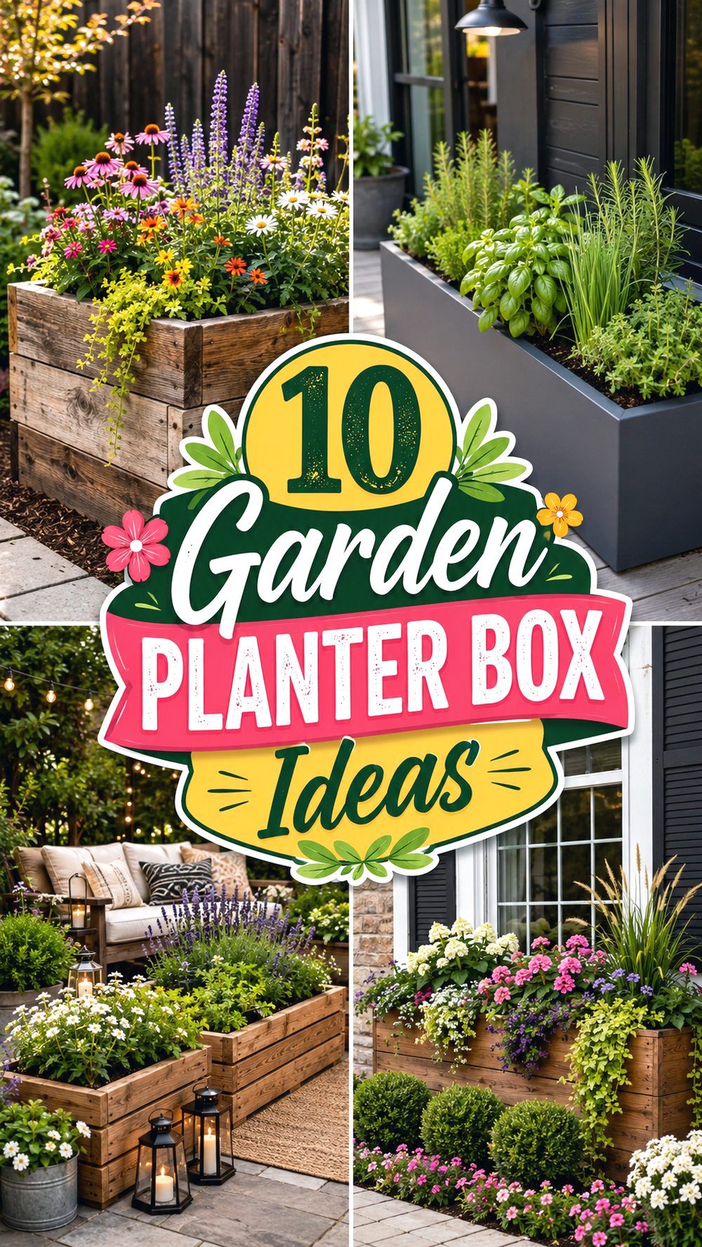 Garden Planter Box Ideas