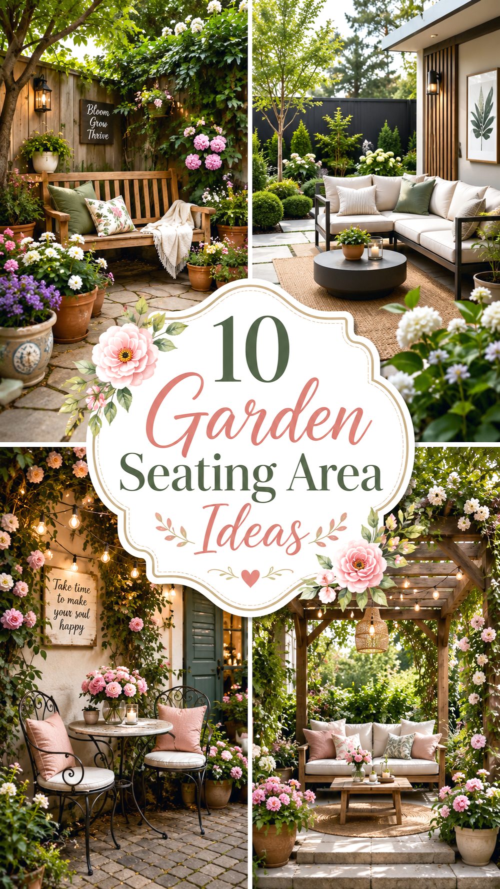 Garden Seating Area Ideas