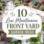 Low Maintenance Front Yard Garden Ideas