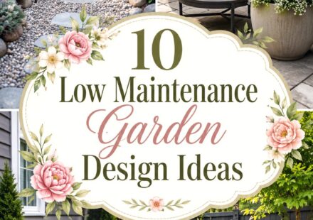 Low Maintenance Garden Design Ideas