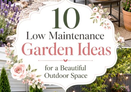 Low Maintenance Garden Ideas for a Beautiful Outdoor Space