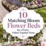 Matching Bloom Flower Beds for a Pretty- Pulled-Together Home