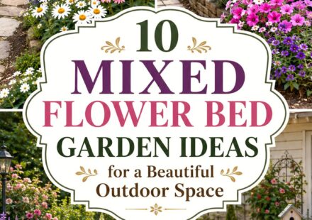 Mixed Flower Bed Garden Ideas for a Beautiful Outdoor Space