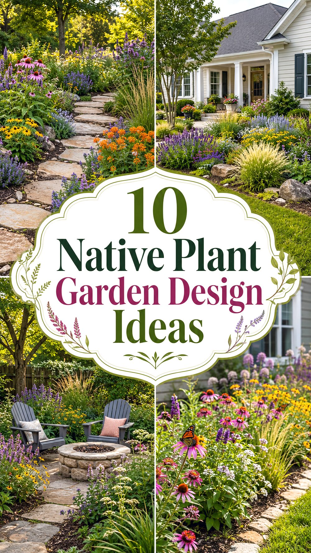Native Plant Garden Design Ideas