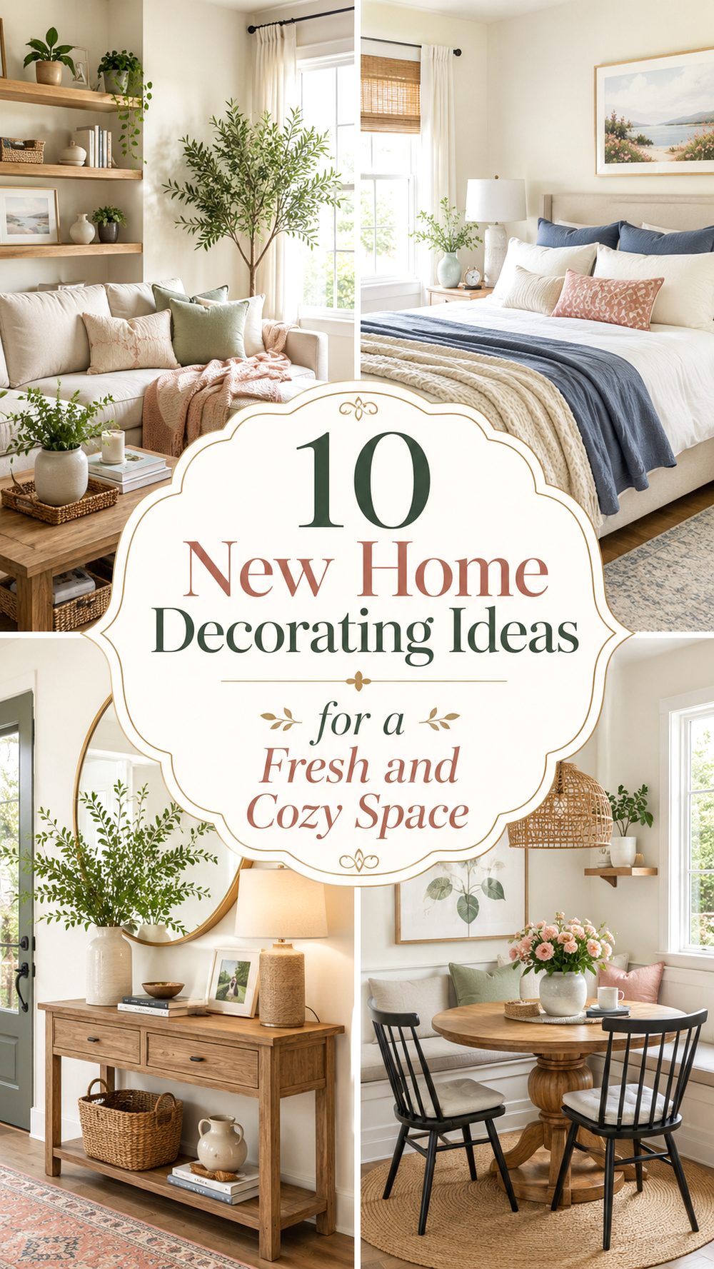 New Home Decorating Ideas for a Fresh and Cozy Space