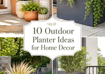 Outdoor Planter Ideas for Home Decor