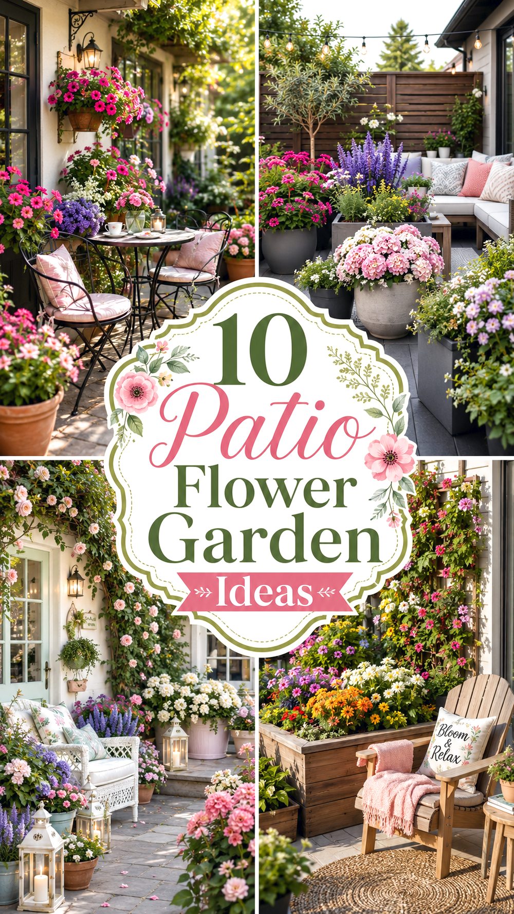 Patio Flower Garden Ideas